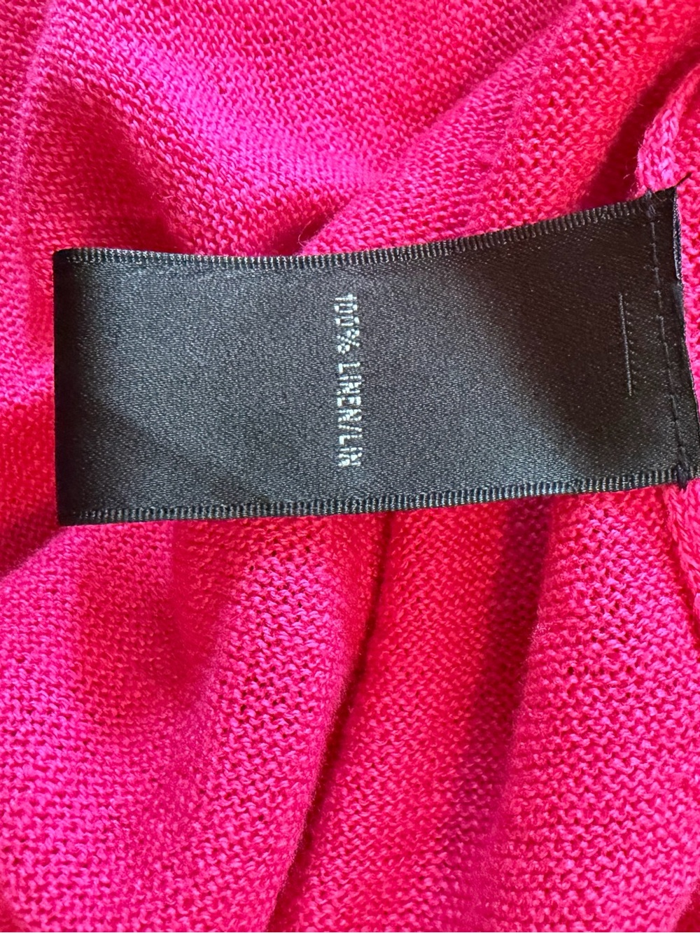 lafayette 148 New York Pink Cardigan & Tank Set Sz M 100% linen - Picture 11 of 11